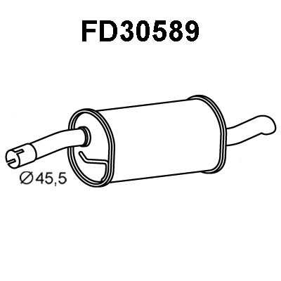 VENEPORTE galinis duslintuvas FD30589