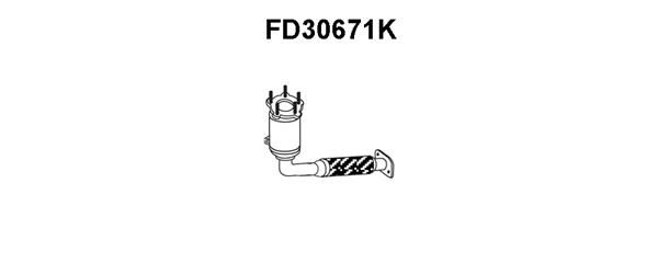 VENEPORTE katalizatoriaus keitiklis FD30671K