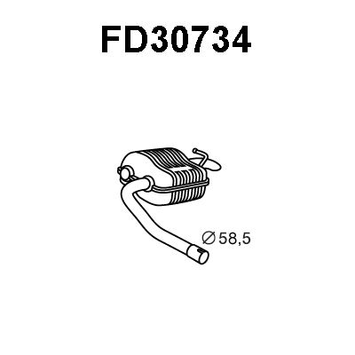 VENEPORTE galinis duslintuvas FD30734