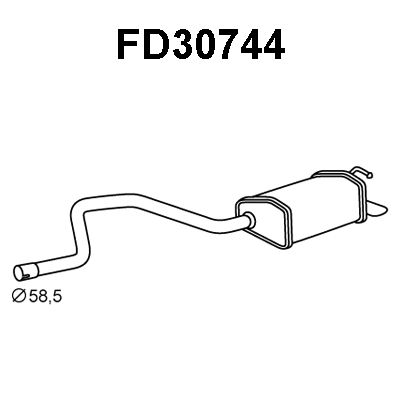 VENEPORTE galinis duslintuvas FD30744