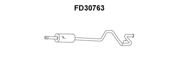 VENEPORTE Глушитель выхлопных газов конечный FD30763