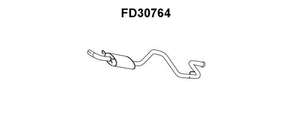 VENEPORTE Глушитель выхлопных газов конечный FD30764