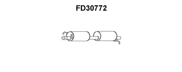 VENEPORTE Глушитель выхлопных газов конечный FD30772