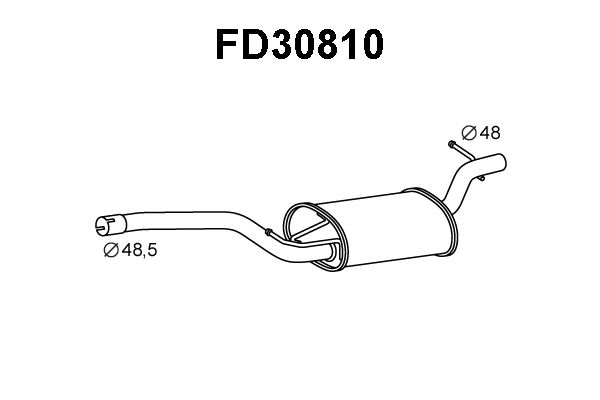 VENEPORTE vidurinis duslintuvas FD30810