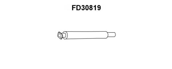 VENEPORTE Предглушитель выхлопных газов FD30819