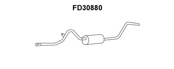 VENEPORTE Глушитель выхлопных газов конечный FD30880