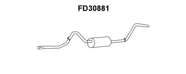 VENEPORTE Глушитель выхлопных газов конечный FD30881