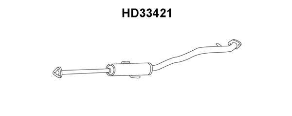 VENEPORTE Предглушитель выхлопных газов HD33421