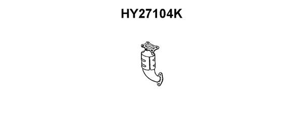 VENEPORTE katalizatoriaus keitiklis HY27104K