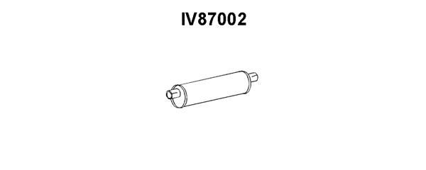 VENEPORTE Глушитель выхлопных газов конечный IV87002