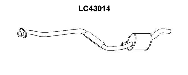 VENEPORTE vidurinis duslintuvas LC43014