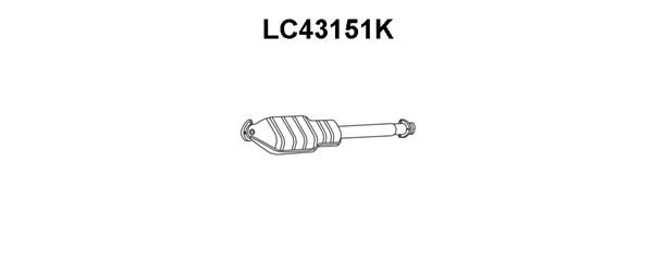 VENEPORTE katalizatoriaus keitiklis LC43151K