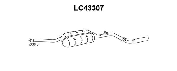 VENEPORTE galinis duslintuvas LC43307