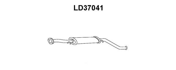 VENEPORTE Предглушитель выхлопных газов LD37041