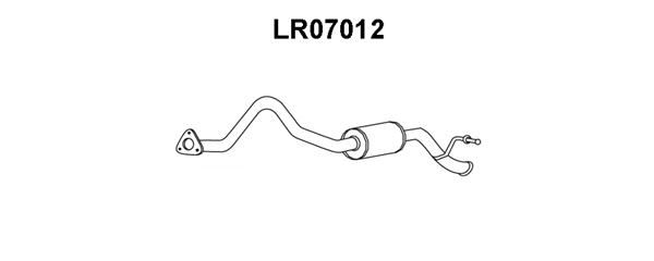 VENEPORTE Глушитель выхлопных газов конечный LR07012