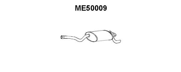 VENEPORTE Глушитель выхлопных газов конечный ME50009