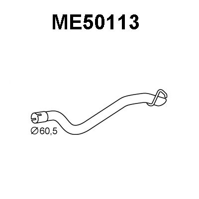 VENEPORTE Труба выхлопного газа ME50113