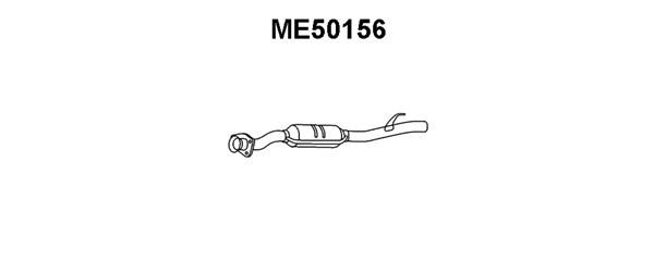VENEPORTE Средний глушитель выхлопных газов ME50156