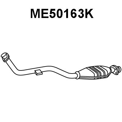 VENEPORTE katalizatoriaus keitiklis ME50163K
