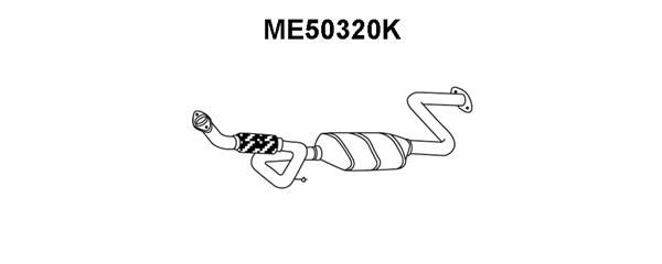 VENEPORTE katalizatoriaus keitiklis ME50320K