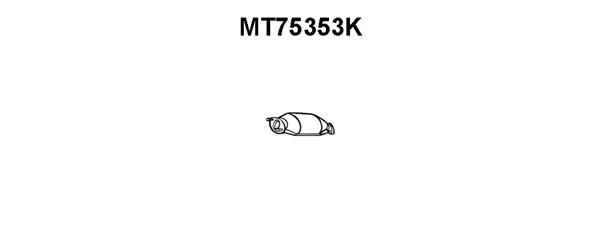 VENEPORTE katalizatoriaus keitiklis MT75353K