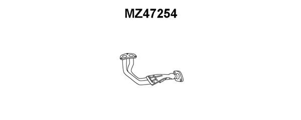 VENEPORTE Труба выхлопного газа MZ47254