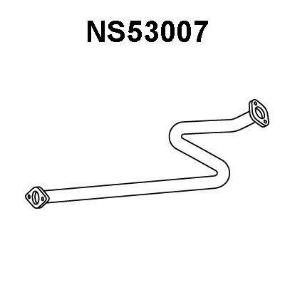 VENEPORTE Труба выхлопного газа NS53007