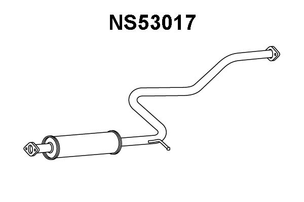 VENEPORTE Предглушитель выхлопных газов NS53017