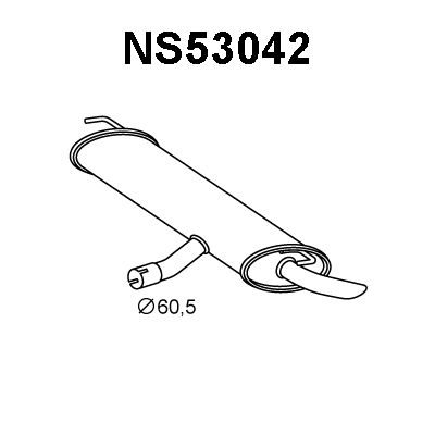 VENEPORTE galinis duslintuvas NS53042