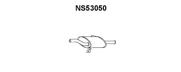 VENEPORTE Глушитель выхлопных газов конечный NS53050