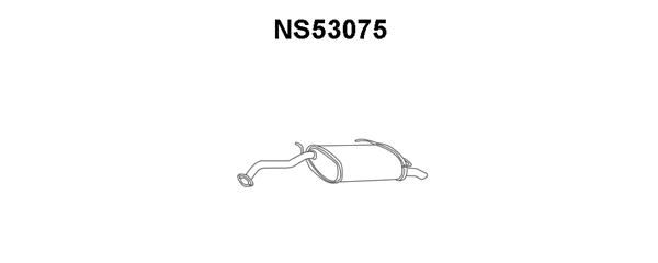 VENEPORTE Глушитель выхлопных газов конечный NS53075