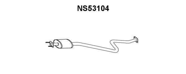 VENEPORTE priekinis duslintuvas NS53104