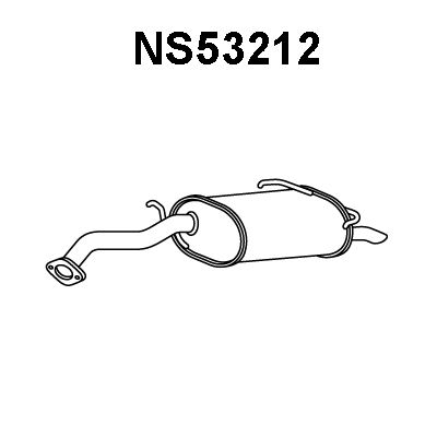 VENEPORTE Глушитель выхлопных газов конечный NS53212