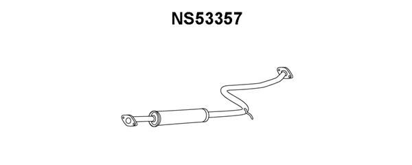 VENEPORTE Предглушитель выхлопных газов NS53357