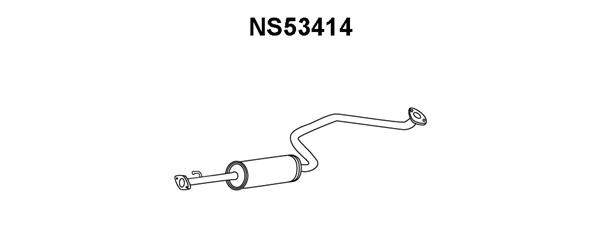 VENEPORTE priekinis duslintuvas NS53414