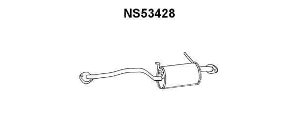 VENEPORTE priekinis duslintuvas NS53428