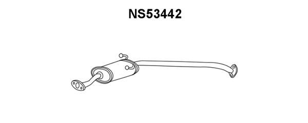 VENEPORTE priekinis duslintuvas NS53442