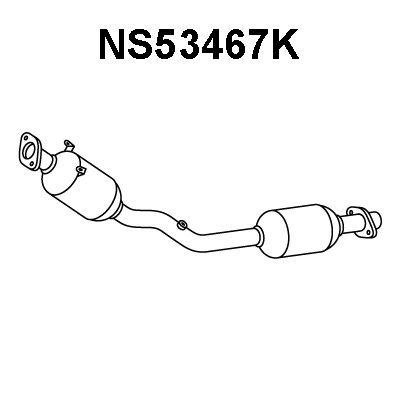 VENEPORTE katalizatoriaus keitiklis NS53467K
