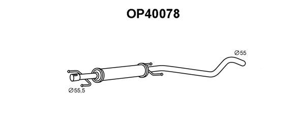 VENEPORTE priekinis duslintuvas OP40078