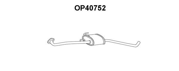 VENEPORTE Предглушитель выхлопных газов OP40752