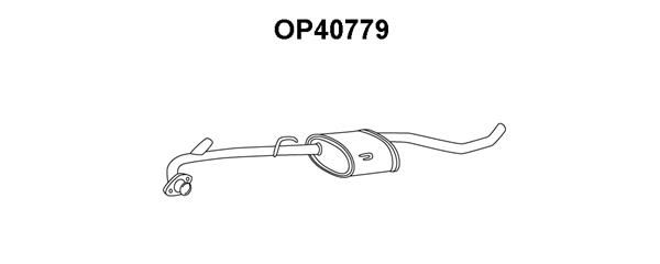 VENEPORTE Предглушитель выхлопных газов OP40779