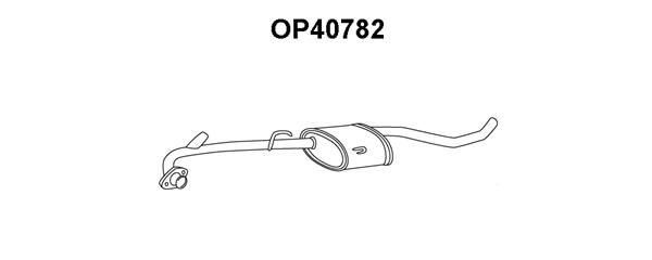 VENEPORTE Предглушитель выхлопных газов OP40782