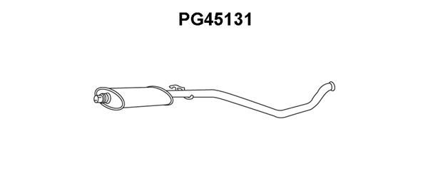 VENEPORTE Предглушитель выхлопных газов PG45131