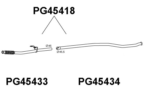 VENEPORTE išleidimo kolektorius PG45418