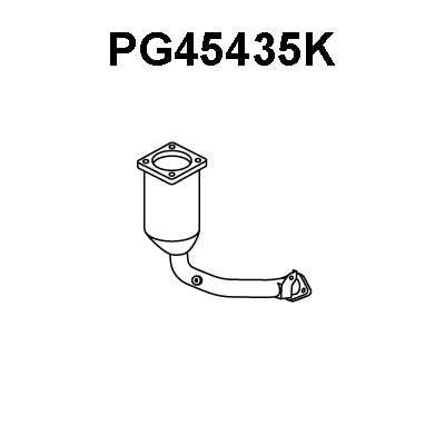 VENEPORTE katalizatoriaus keitiklis PG45435K
