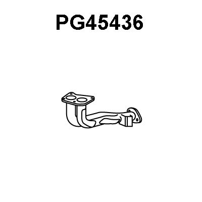 VENEPORTE Труба выхлопного газа PG45436
