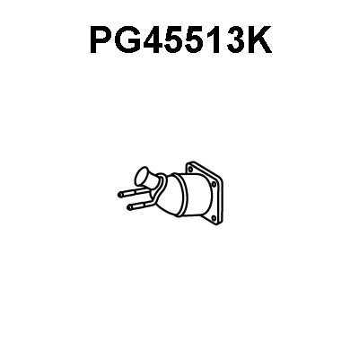 VENEPORTE katalizatoriaus keitiklis PG45513K