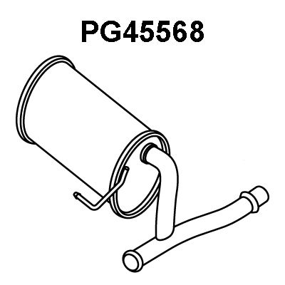 VENEPORTE vidurinis duslintuvas PG45568