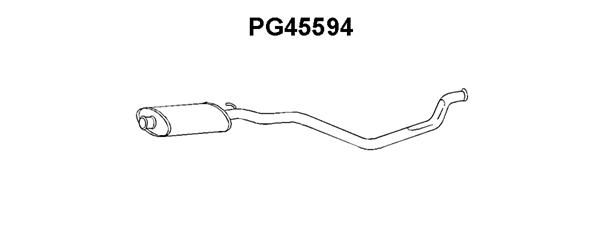 VENEPORTE Предглушитель выхлопных газов PG45594