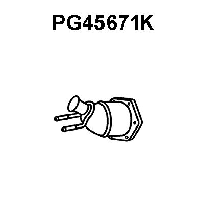 VENEPORTE katalizatoriaus keitiklis PG45671K